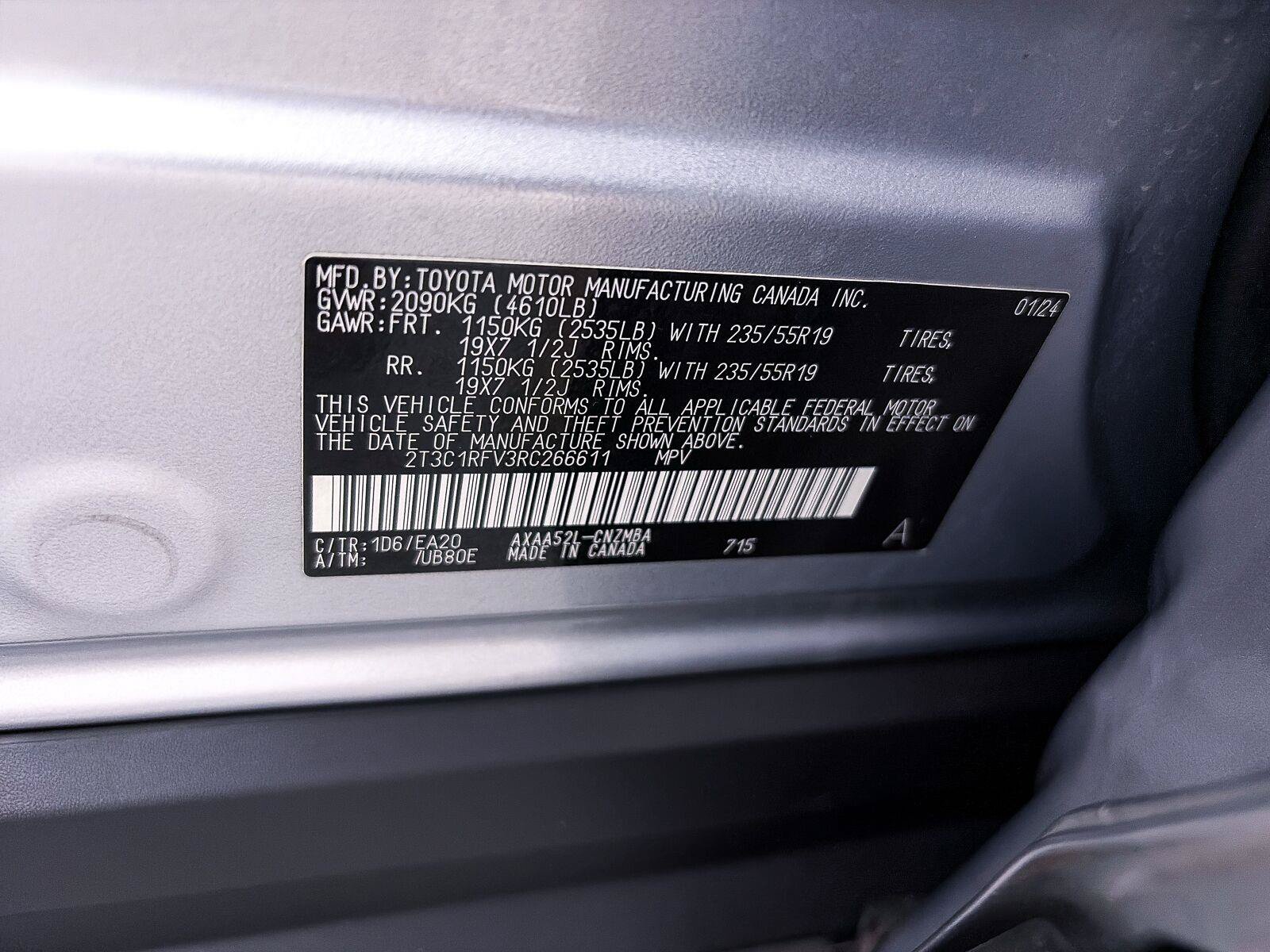 Used 2024 Toyota RAV4 XLE Premium w/ Weather Package FWD image 38