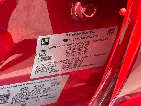 Used 2021 Chevrolet Silverado 1500 Custom image 15