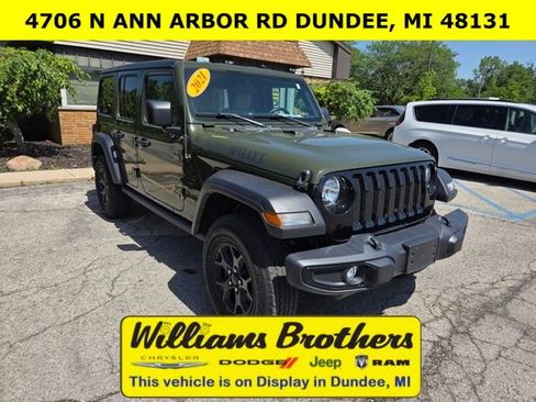 Used 2021 Jeep Wrangler Unlimited Sport image 1