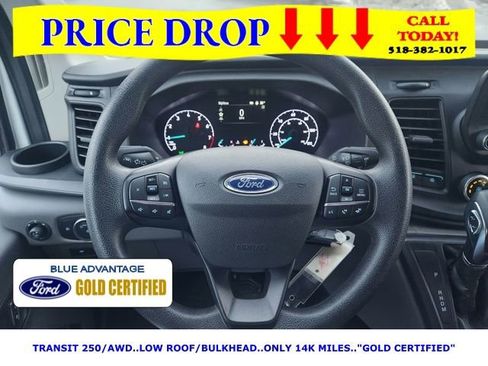 Certified 2023 Ford Transit 250 Low Roof AWD w/ Exterior Upgrade Package image 11
