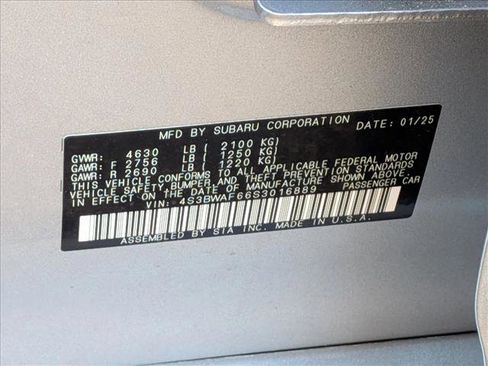 New 2025 Subaru Legacy Premium image 18