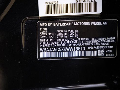 Used 2019 BMW 530i 530i image 41