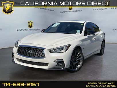 Used 2020 INFINITI Q50 Red Sport 400 w/ Cargo Package