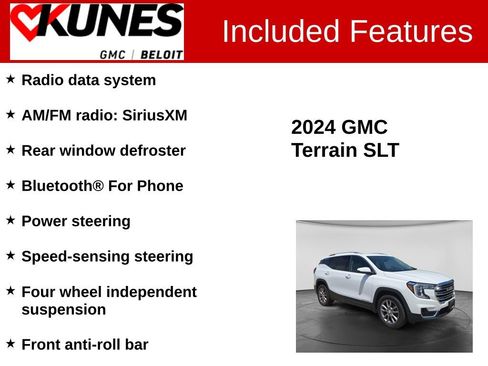 Used 2024 GMC Terrain SLT AWD/4WD image 3