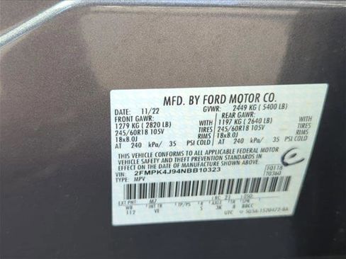 Used 2022 Ford Edge SEL w/ Convenience Package AWD/4WD image 29