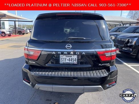 Certified 2022 Nissan Armada Platinum w/ Captain's Chairs Package image 4