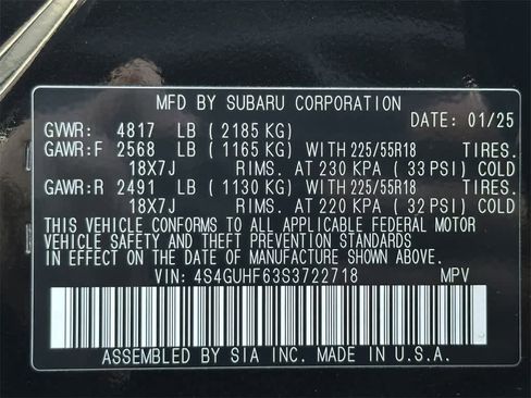 Certified 2025 Subaru Crosstrek 2.5i Sport w/ Crosstrek Mirror Package image 22