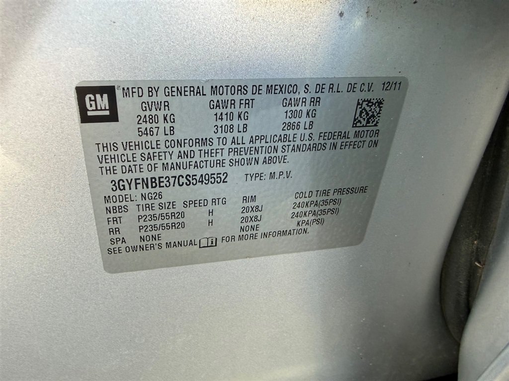Used 2012 Cadillac SRX Performance FWD image 17