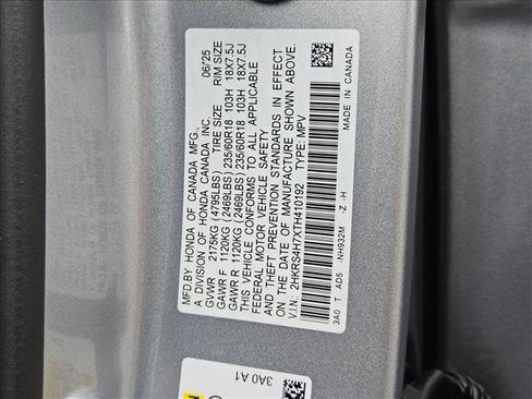 New 2026 Honda CR-V EX-L image 17