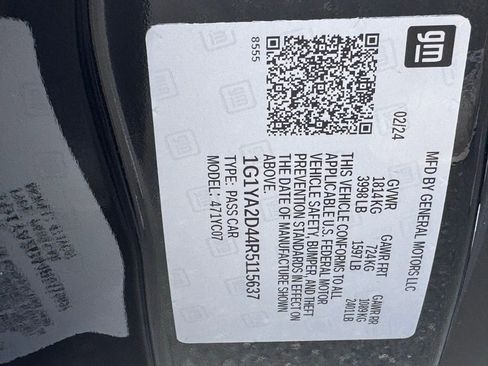 Used 2024 Chevrolet Corvette Stingray Coupe w/ Battery Protection Package image 47