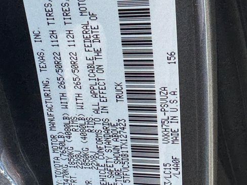 New 2026 Toyota Tundra Capstone AWD/4WD image 15
