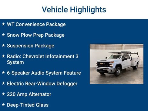New 2026 Chevrolet Silverado 3500 W/T w/ WT Convenience Package AWD/4WD image 3
