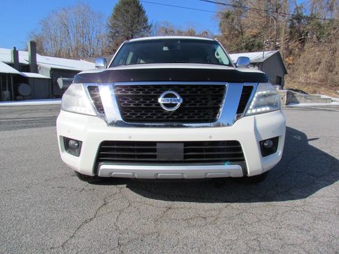 Used 2017 Nissan Armada Platinum w/ Captain Seat Package image 2