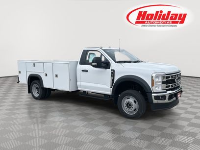 New 2024 Ford F550 4x4 Regular Cab Super Duty w/ Snow Plow Prep Package