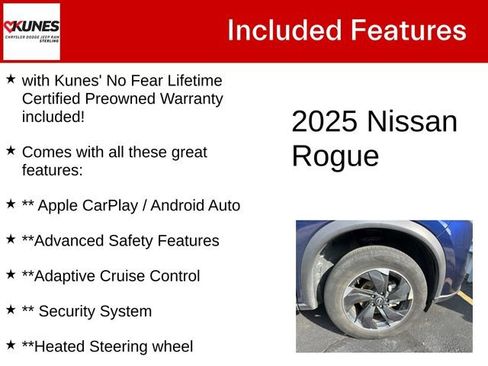 Used 2025 Nissan Rogue SV AWD/4WD image 4