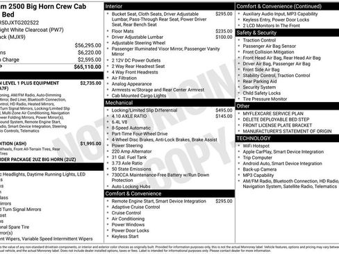 New 2026 RAM 2500 Big Horn image 35
