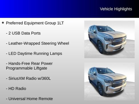 Used 2021 Chevrolet Tahoe LT w/ Luxury Package image 16