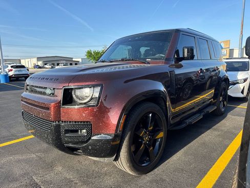 Used 2025 Land Rover Defender 110 Sedona Red Edition image 1