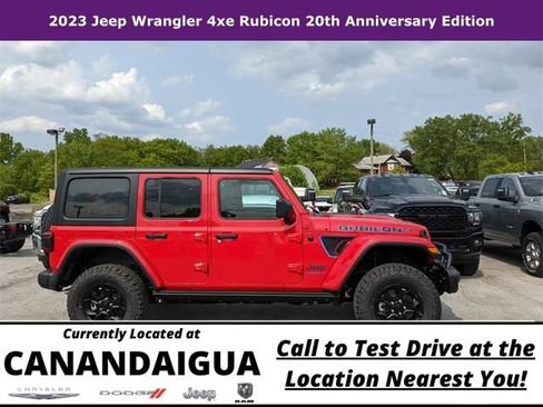 New 2023 Jeep Wrangler Unlimited Rubicon 4xe AWD/4WD image 2