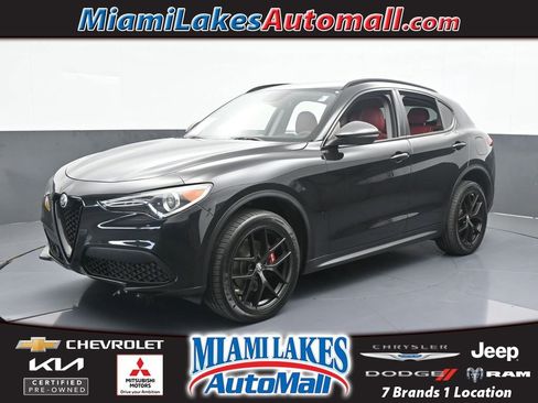Used 2019 Alfa Romeo Stelvio w/ Nero Edizione image 1