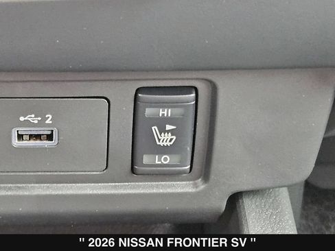 New 2026 Nissan Frontier SV RWD image 21