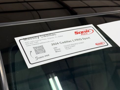Certified 2024 Cadillac Lyriq Sport w/ LPO, Floor Liner Package RWD image 52