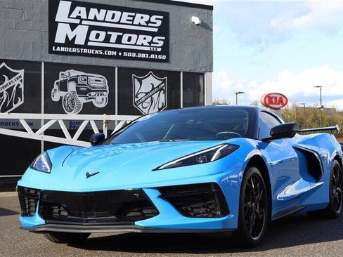 Used 2022 Chevrolet Corvette Stingray Premium Conv w/ Z51 Performance Package image 1