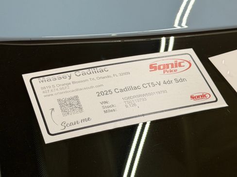 Certified 2025 Cadillac CT5 V RWD image 19