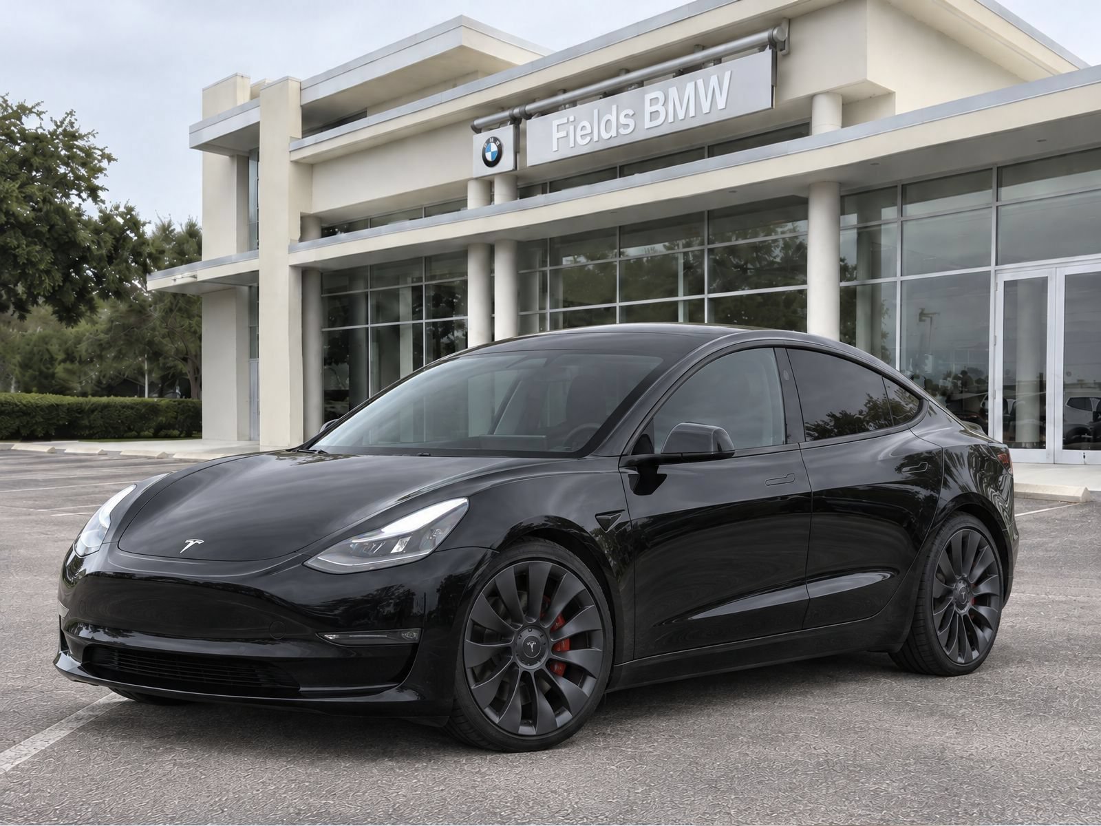 Used 2021 Tesla Model 3 Performance AWD/4WD image 2