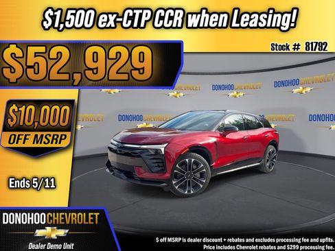 New 2026 Chevrolet Blazer EV SS AWD/4WD image 1