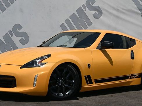 Used 2018 Nissan 370Z Coupe w/ Z34 Heritage Edition - Yellow image 1