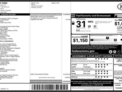 Used 2018 Kia Optima LX image 7