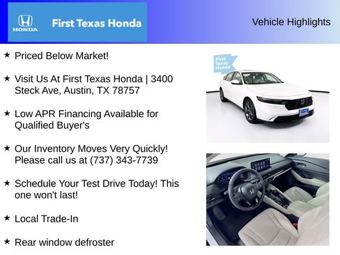 Used 2025 Honda Accord EX-L image 5