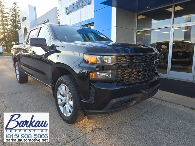 Used 2021 Chevrolet Silverado 1500 Custom w/ LPO, Dark Essentials Package AWD/4WD image 1