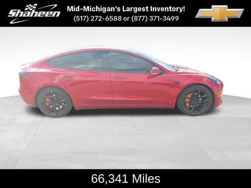 Used 2018 Tesla Model 3 Long Range AWD/4WD image 2