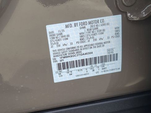 New 2026 Ford Explorer ST w/ Sun And Sound Package image 15