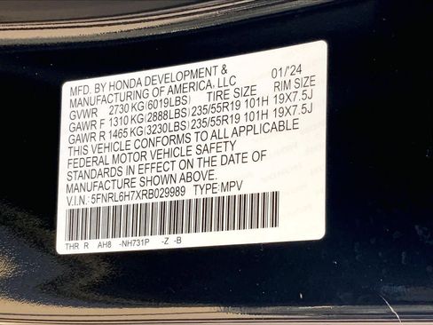 Used 2024 Honda Odyssey Sport image 33