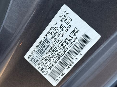 Used 2015 Honda Odyssey EX image 18