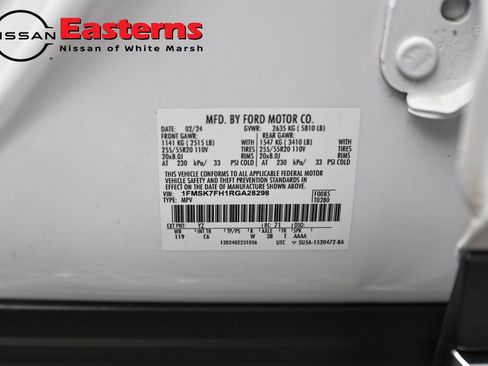 Used 2024 Ford Explorer Limited RWD image 36