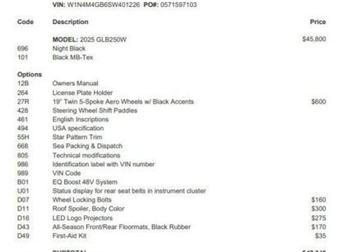 Certified 2025 Mercedes-Benz GLB 250 image 4