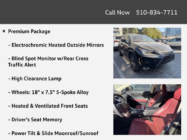 Used 2020 Lexus NX 300h AWD w/ Premium Package image 4