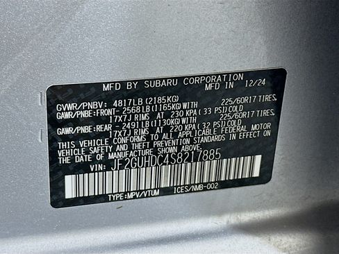 Used 2025 Subaru Crosstrek 2.5i Premium AWD/4WD image 12