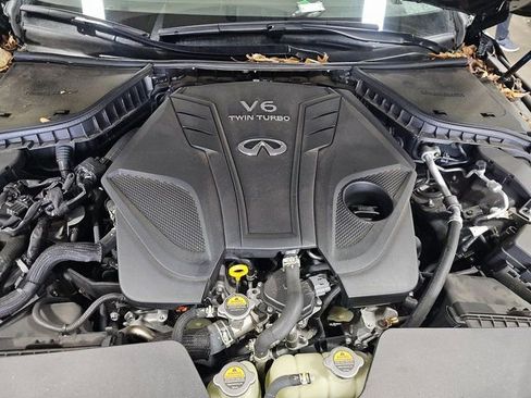 Used 2023 INFINITI Q50 Red Sport 400 w/ Black Opal Edition image 11