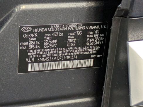 Used 2020 Hyundai Santa Fe SEL image 31