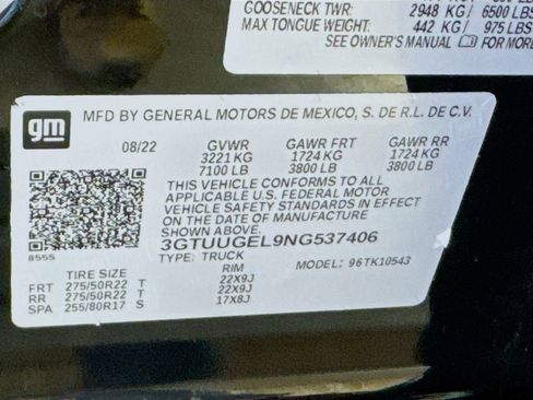 Used 2022 GMC Sierra 1500 Denali w/ Denali Reserve Package image 39