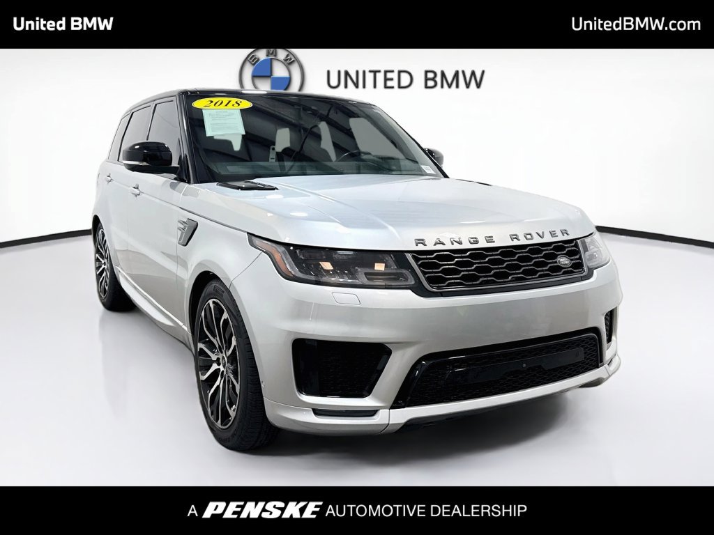 Used 2018 Land Rover Range Rover Sport Supercharged AWD/4WD image 3
