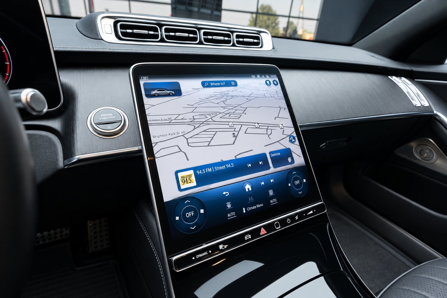 Used 2022 Mercedes-Benz S 500 4MATIC w/ AMG Line Package image 35