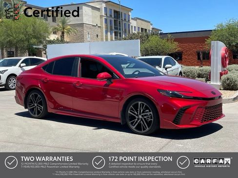Used 2025 Toyota Camry XSE w/ Premium Package FWD image 1