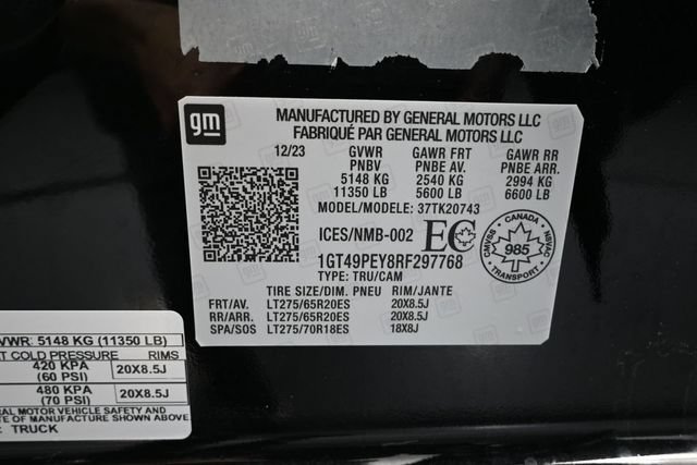 Used 2024 GMC Sierra 2500 AT4 w/ Technology Package AWD/4WD image 57