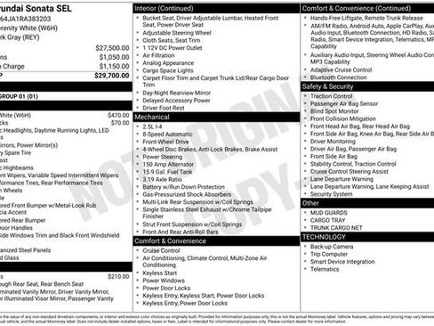 Certified 2024 Hyundai Sonata SEL FWD image 24